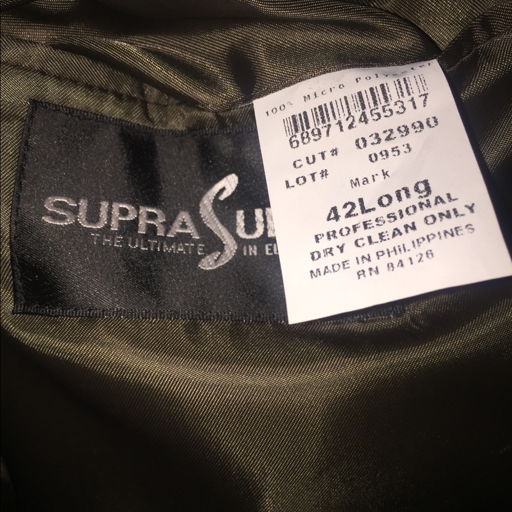 Brown Bert Pulitzer blazer 42L - Picture 3 of 4